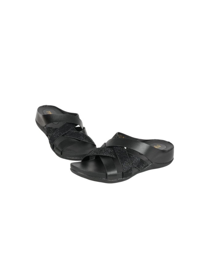 092-3011 Michelle Morgan Ladies Casual Sandals 414RJ27Z Black