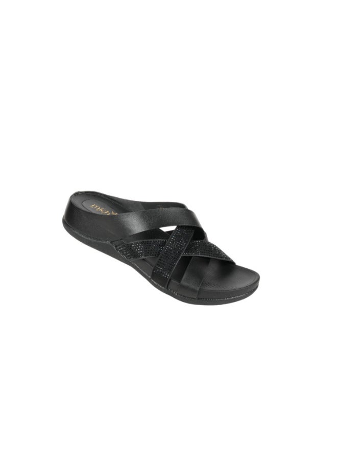 092-3011 Michelle Morgan Ladies Casual Sandals 414RJ27Z Black
