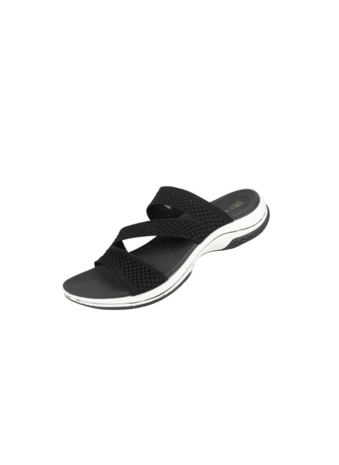 221-273 Zayna Ladies Casual Sandals 23ABT179 Black