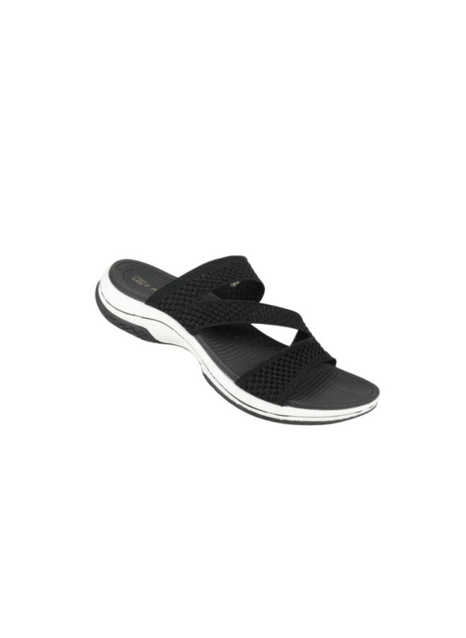 221-273 Zayna Ladies Casual Sandals 23ABT179 Black