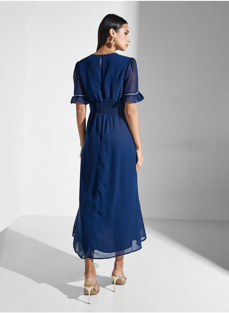Floral Chiffon Dress