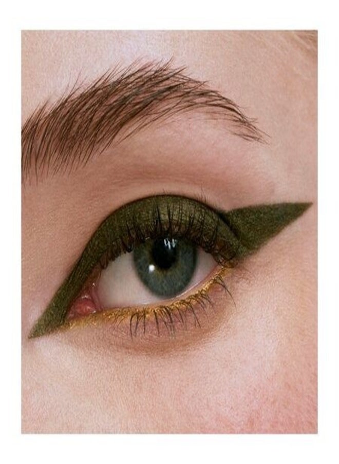 مجموعة سيفورا محدد عيون سائل مكثف مقاوم للماء بطرف لباد يدوم 12 ساعة - تركيبة دقيقة ومقاومة للتلطخ وسريعة الجفاف - 08 أخضر زيتوني - أخضر فاتح، 2.8 غرام