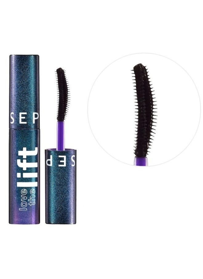 SEPHORA COLLECTION Mini Love The Lift Curling & Volumizing Mascara – Lightweight, Long-Lasting, Smudge-Proof Formula for Lifted & Fuller Lashes – 0.17 oz