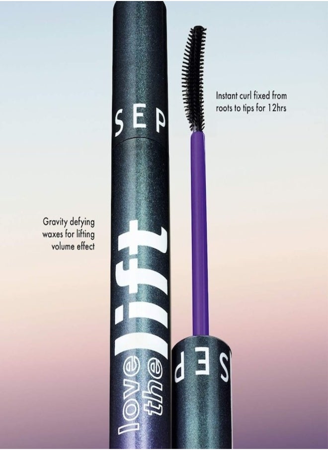 SEPHORA COLLECTION Mini Love The Lift Curling & Volumizing Mascara – Lightweight, Long-Lasting, Smudge-Proof Formula for Lifted & Fuller Lashes – 0.17 oz