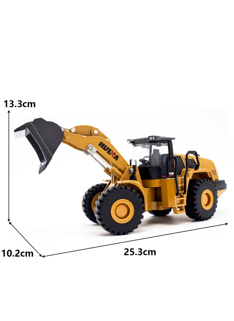 Children's Engineering Vehicle Model Toys 1/50 Engineering Vehicle Model(Construction Bulldozer)