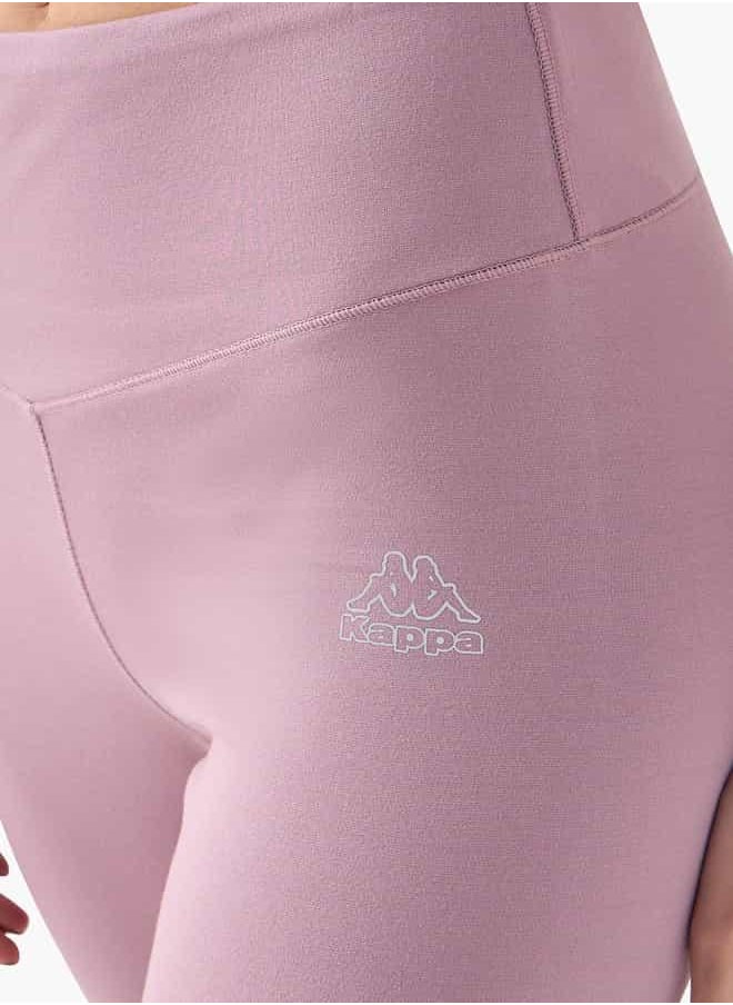 Kappa Logo Detail Leggings with Elasticated Waistband
