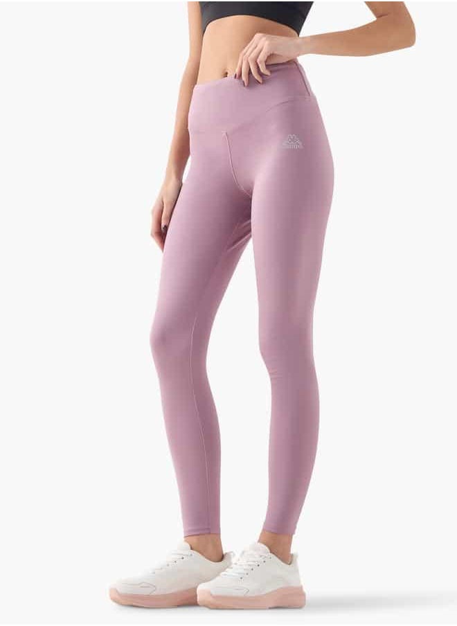 Kappa Logo Detail Leggings with Elasticated Waistband