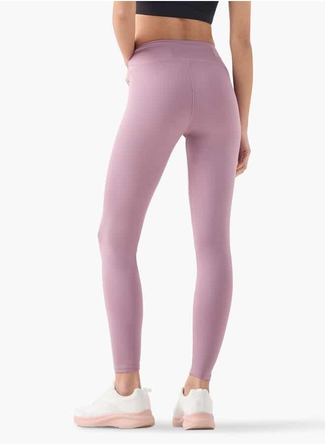Kappa Logo Detail Leggings with Elasticated Waistband