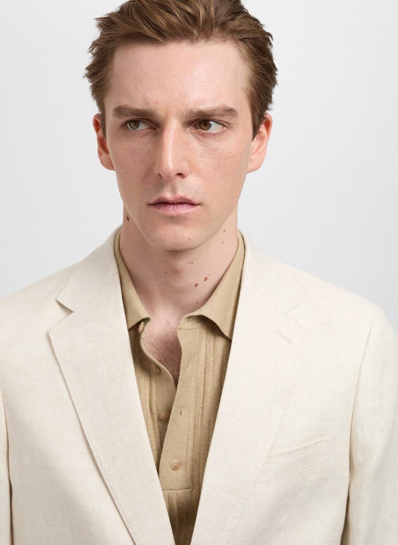 Casual Slim Fit Suit Blazer