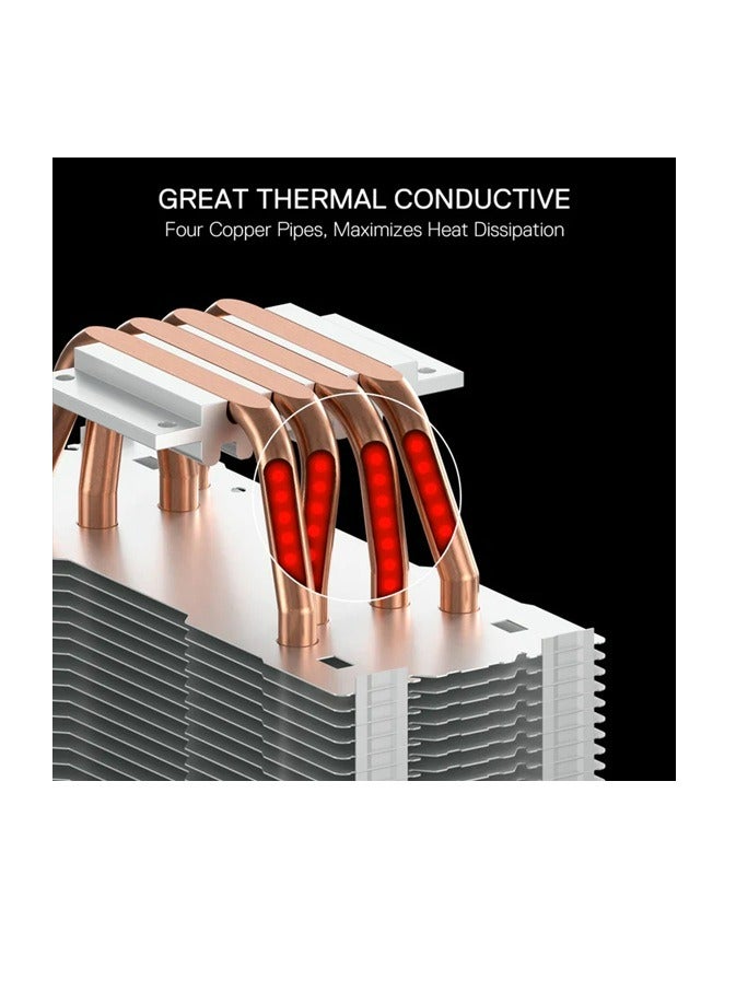Balder Cc-2199 Argb Single Tower Cpu Air Cooler