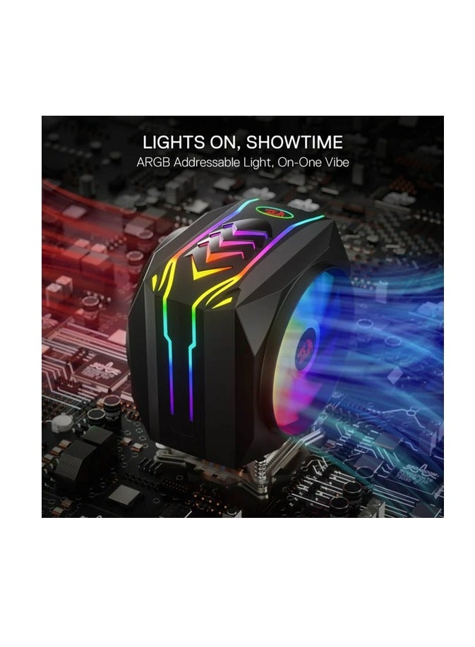 Balder Cc-2199 Argb Single Tower Cpu Air Cooler