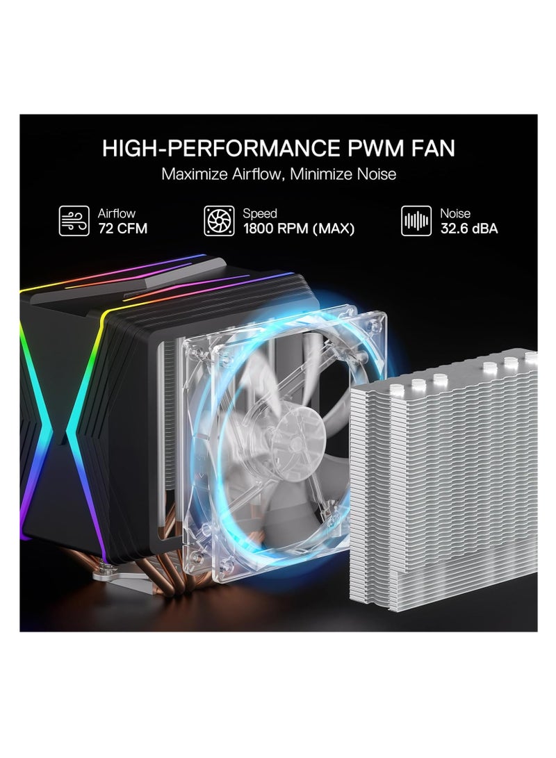 Cc-2188 Hodur Argb Dual Tower Cpu Air Cooler
