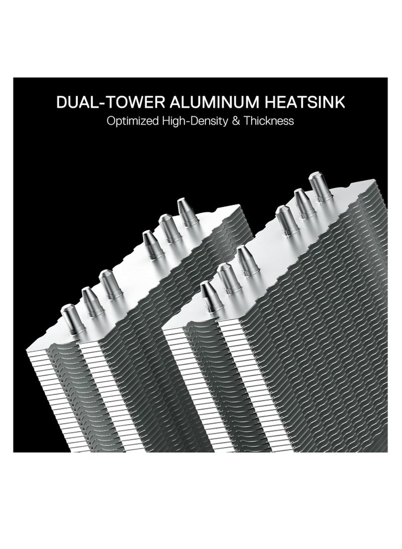 Cc-2188 Hodur Argb Dual Tower Cpu Air Cooler