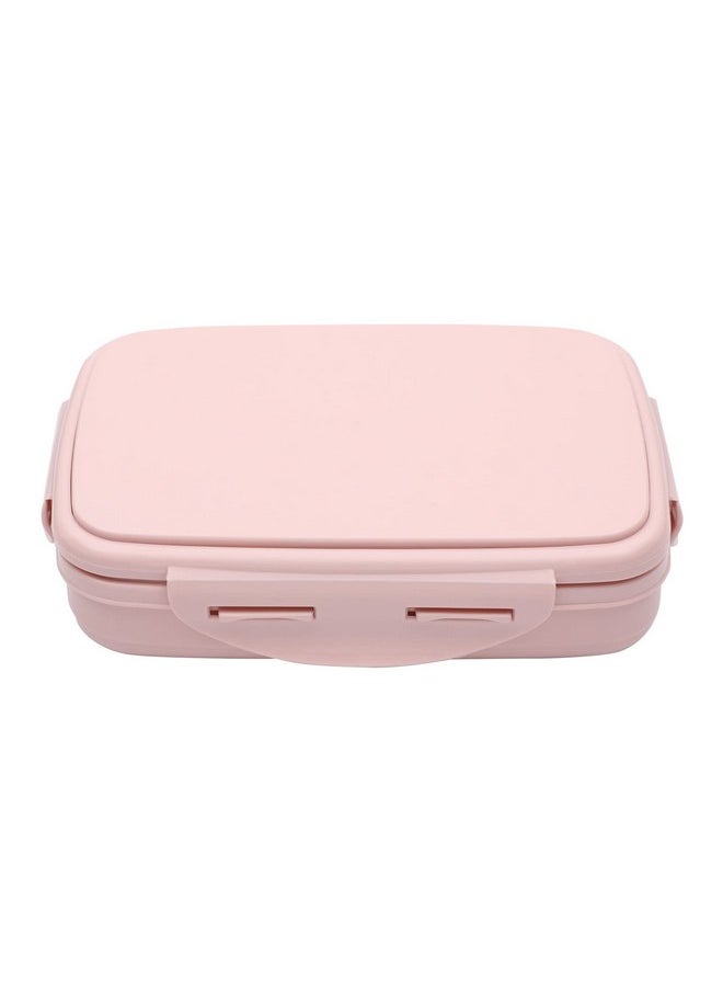 JAYPEE Stainless Steel Insulated Lunch Box Wavesteel Sr. Pink, 600 ml, Airtight Tiffin Box for School Kids |Spillproof with Silicon Seal |Food Grade | BPA Free