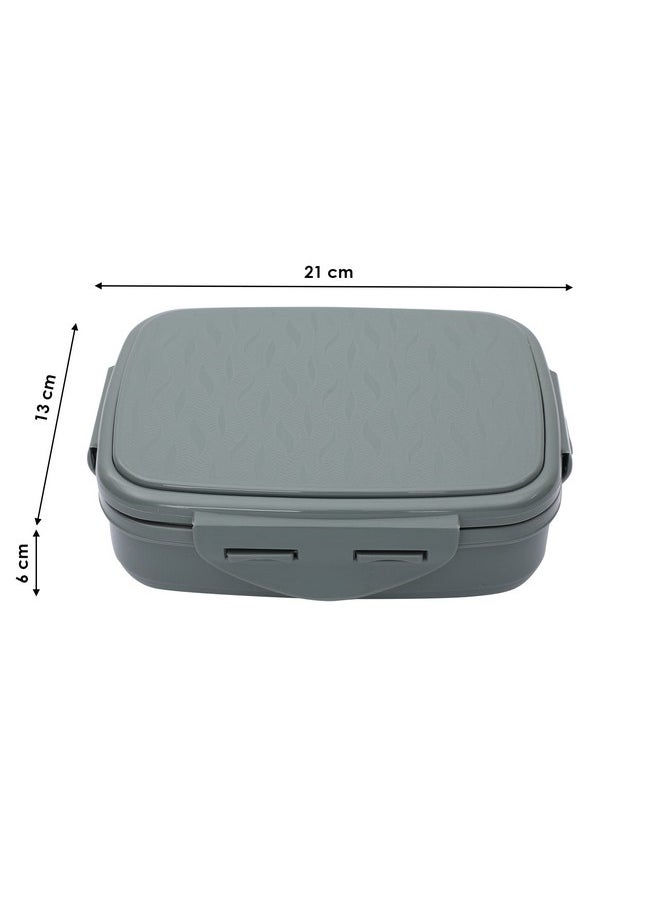 JAYPEE Stainless Steel Insulated Lunch Box Wavesteel Jr. Green, 500 ml, Airtight Tiffin Box for School Kids |Spillproof with Silicon Seal | Food Grade | BPA Free
