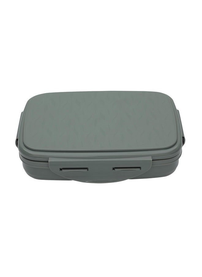 JAYPEE Stainless Steel Insulated Lunch Box Wavesteel Sr. Green, 600 ml, Airtight Tiffin Box for School Kids | Spillproof with Silicon Seal |Food Grade | BPA Free