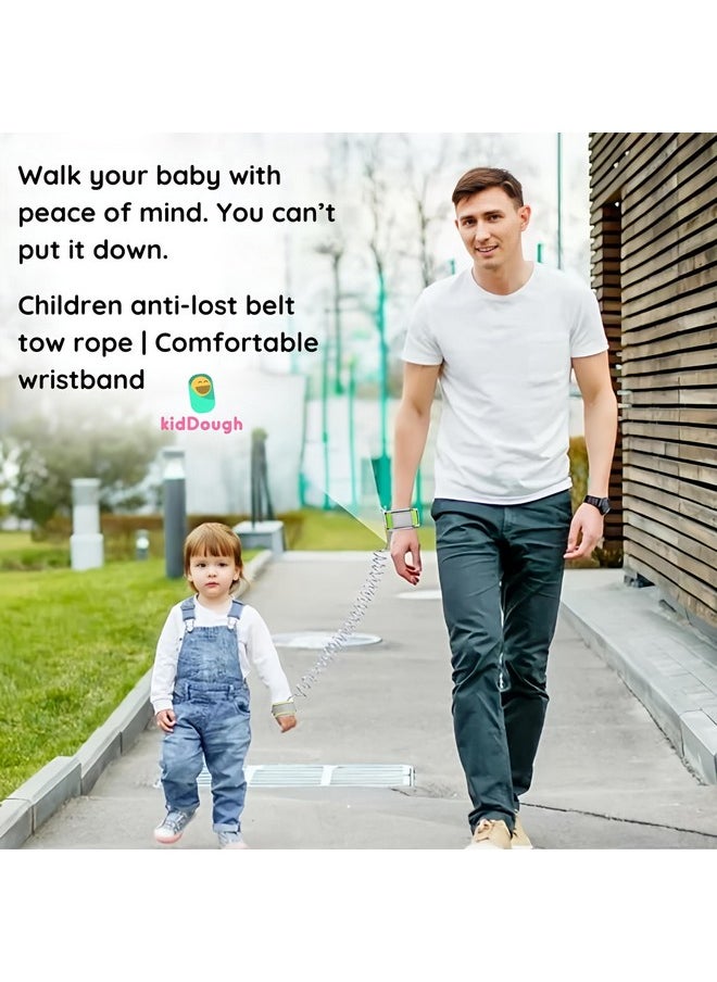 Anti Lost Wrist Link For Kids With Key And Lock