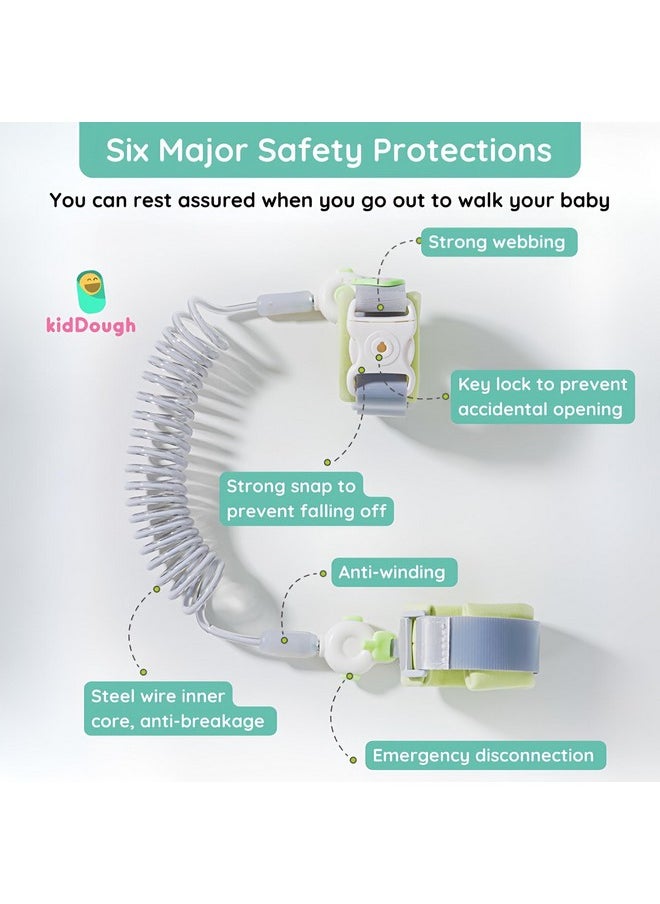 Anti Lost Wrist Link For Kids With Key And Lock