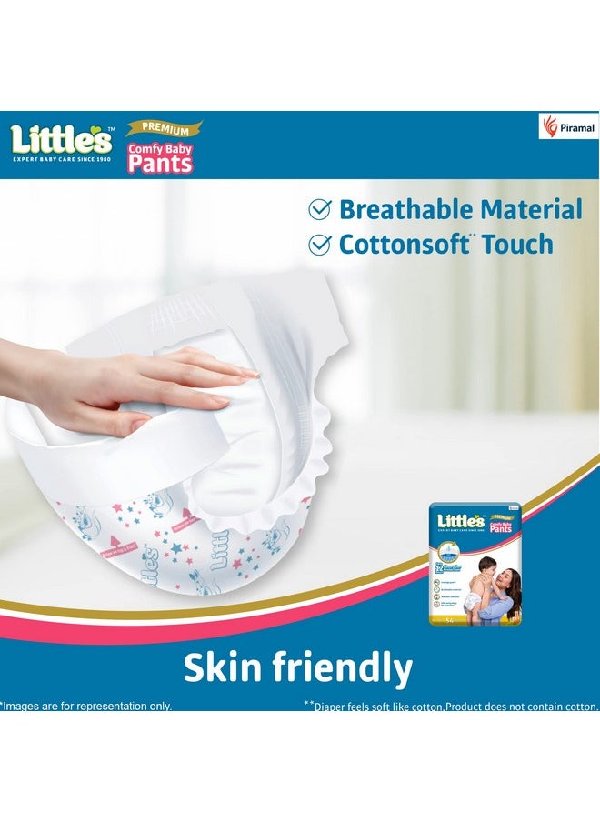 Baby Diapers Xl Size (Extra Large) Pants Style | 12-17 Kg | 54 Count - Pack Of 1 | Super Jumbo Baby Diaper With Leakage Guard, Wetness Indicator & 12 Hours Absorption