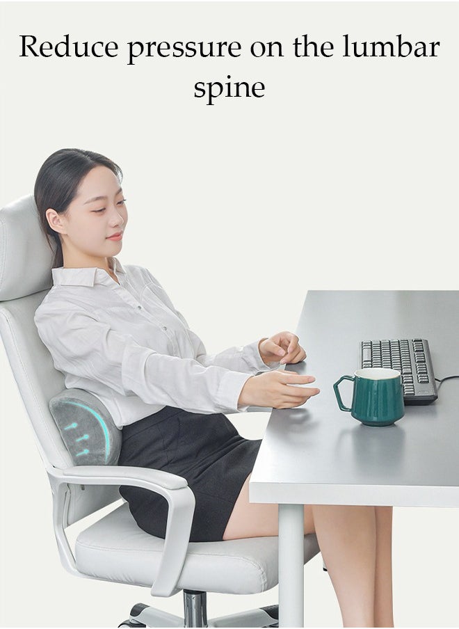 Half Moon Pillow，Multifunctional Knee Pillow, Memory Foam Leg Pillows,Soft Yet Firm，Reduce Neck Spine Back Hip Ankle Stress，for  Sleeping On Back or Side