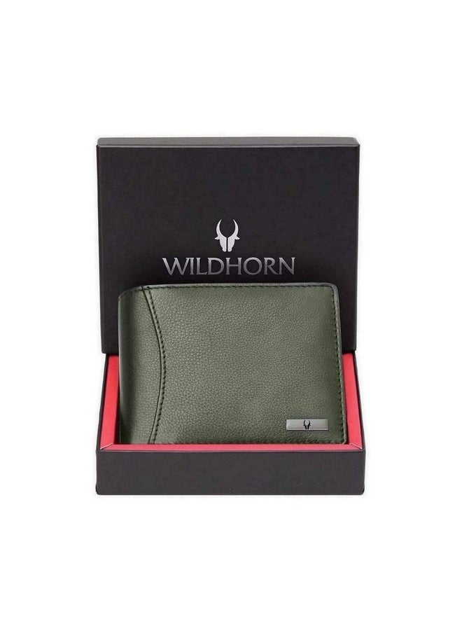 WildHorn RFID Protected Leather Wallet for Men