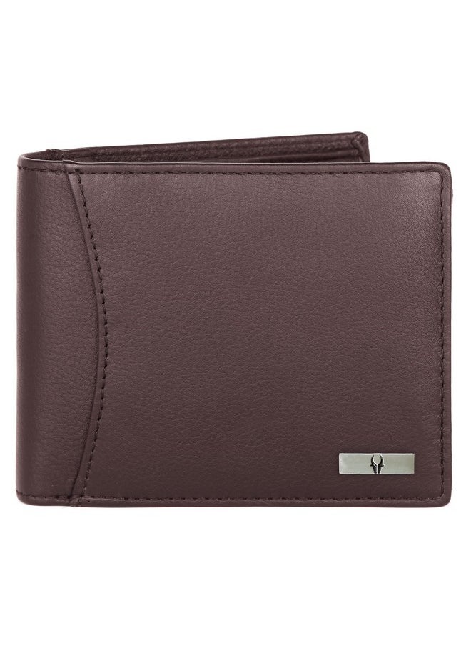 WildHorn Rfid Protected Leather Wallet For Men, Brown