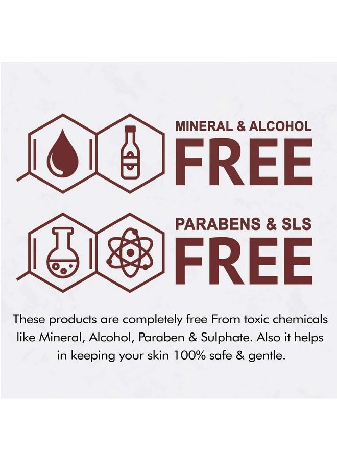 Gold Kesar Face Wash: Designed For Deep Cleansing And Radiant Skin, This Non-Foaming Face Wash Helps With Skin Tightening And Is Suitable For All Skin Types No Parabens & Sulphate, 65Ml Each, Pack Of 5
