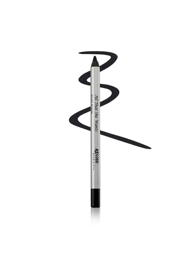 Recode Black Kohl Kajal Pencil All That She Wants 1.20 GMS