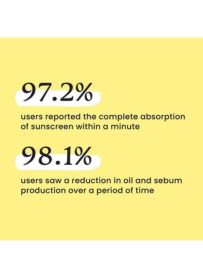 FoxTale (Pack Of 2) Niacinamide Matte Sunscreen Spf 70+ Pa++++|No White Cast|Non Greasy|Prevents Tanning|Uva/Uvb Protection|Lightweight|Non Comedogenic|Men&Women|For Normal To Oily Skin - 50 Ml