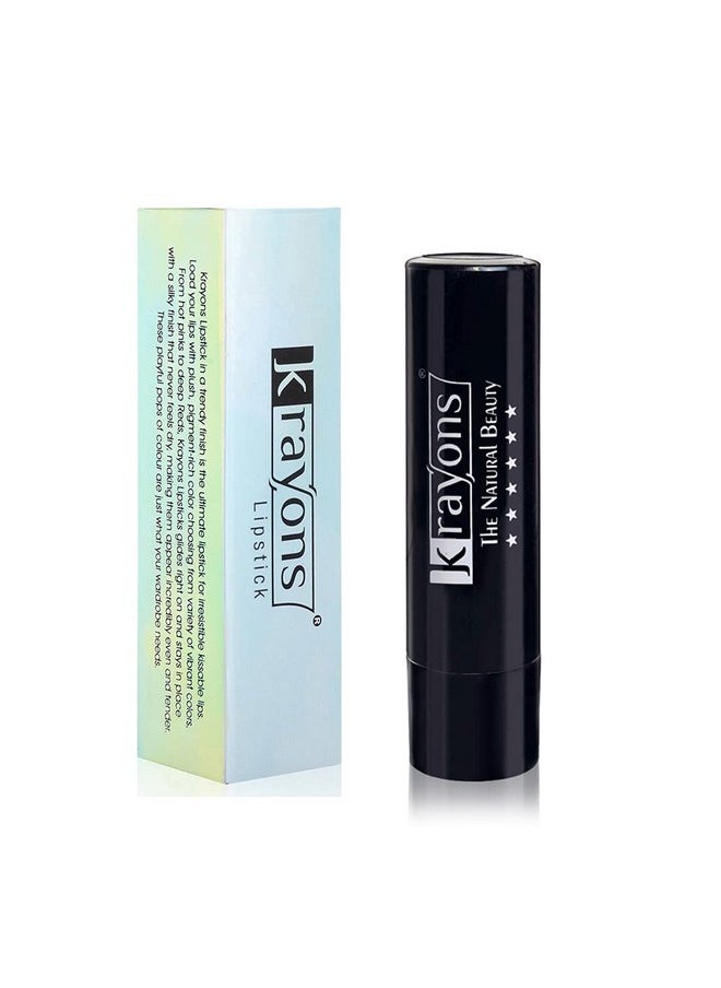 Krayons Cute Pop Matte Lipstick, Waterproof, Longlasting, Brick Tone, French Rose, Angel Pink, 3.5gm Each (Pack of 3)