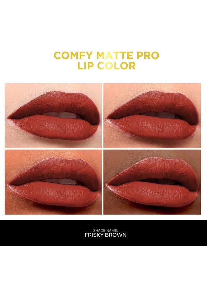 FACESCANADA Comfy Matte Pro Lip Color - Frisky Brown 13, 5.5 Ml