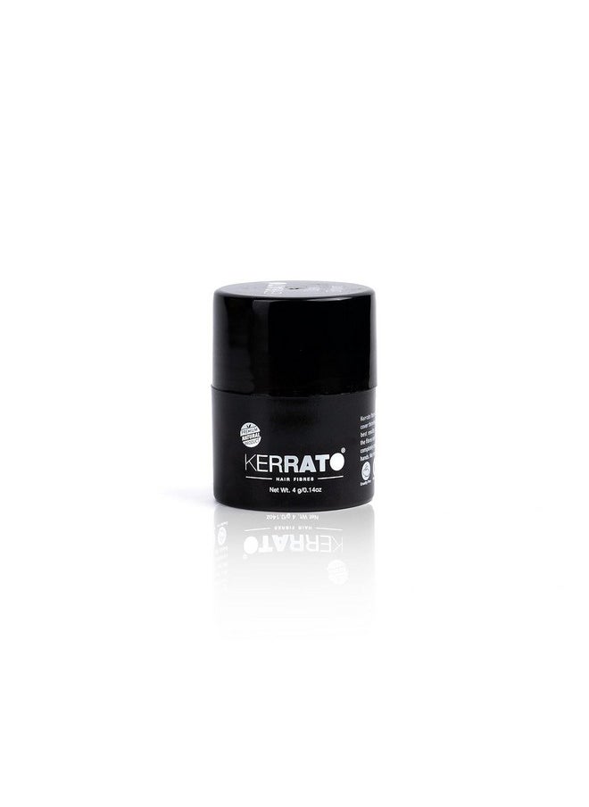 KERRATO HAIR FIBRES (Dark Brown) - 4G Natural Solution For All Types Of Hair - Conceals Hair Loss In 10 Seconds - Enhances Natural Hair Thickness - Ideal For Men & Women, 1 Count