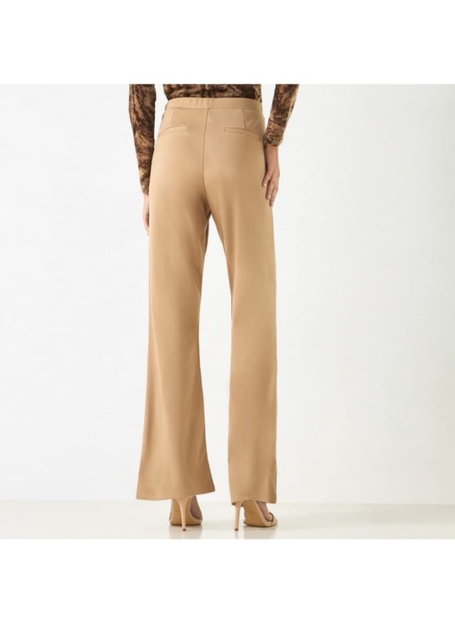 2Xtremz Flared Leggings with Pintuck Detail and Elasticated Waistband