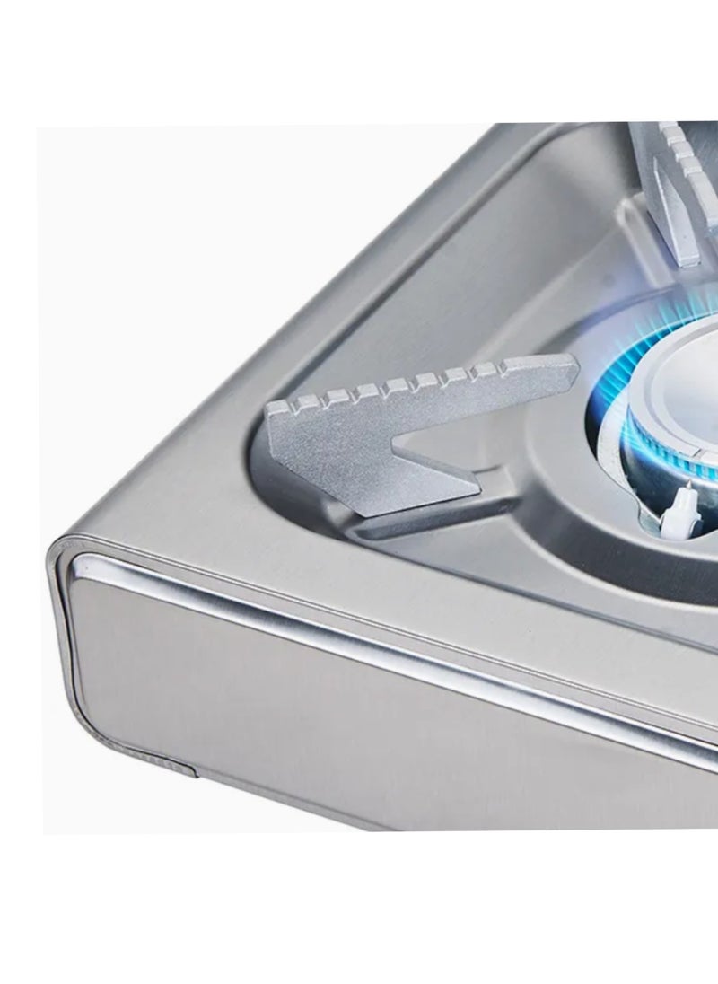 Camping Stove Butane Gas Cartridge Supported  Portable Camping Stove Butane Gas Stove Cassette Furnace Outdoor Travel Picnic Cooker Cookware Camp Stove For Hiking, BBQ Gas Stove Portable Stove