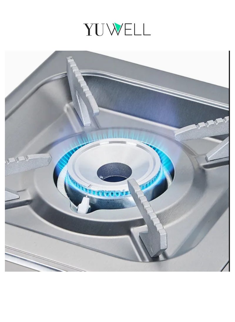 Camping Stove Butane Gas Cartridge Supported  Portable Camping Stove Butane Gas Stove Cassette Furnace Outdoor Travel Picnic Cooker Cookware Camp Stove For Hiking, BBQ Gas Stove Portable Stove