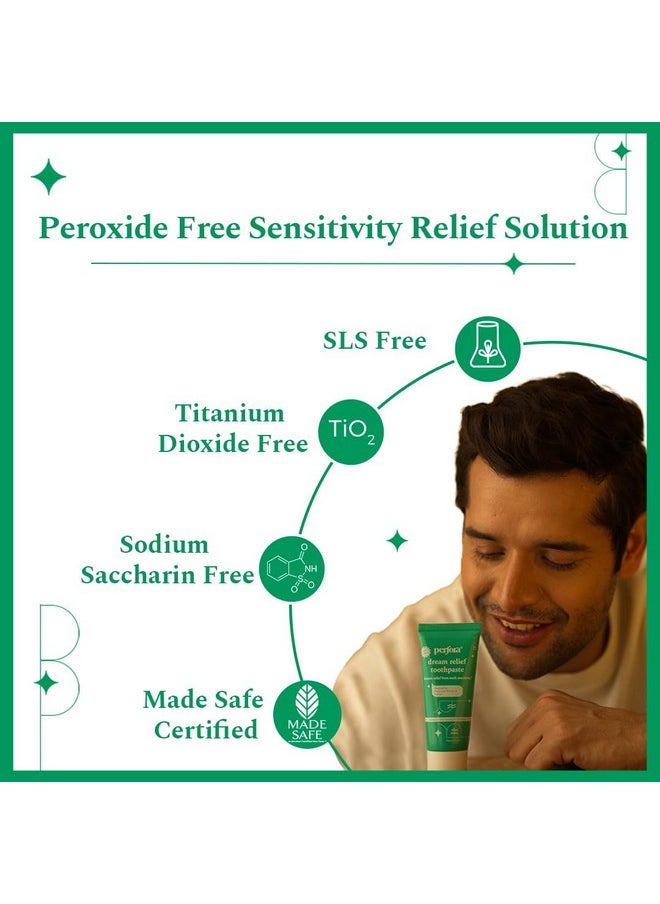 Perfora Dream Range Bad Breath Treatment Toothpaste Assorted Pack - 600 Gms(150 Gms, Pack Of 4)| Sls Free & No Artificial Sweeteners | Made Safe Certified Vegan-Friendly