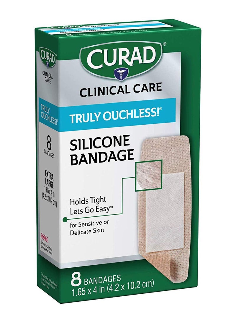 8-Piece Truly Ouchless Extra Large Bandage Set