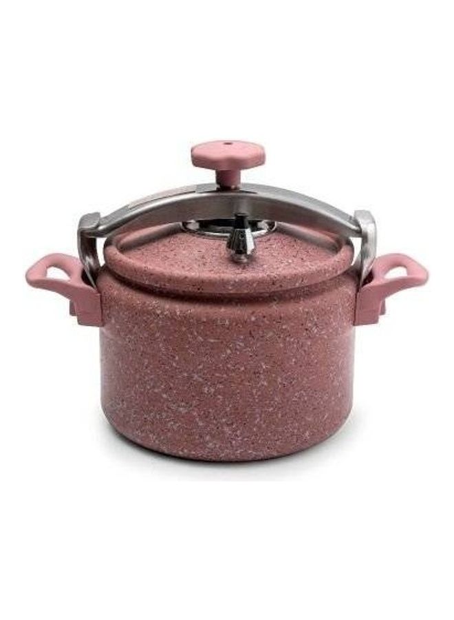 Granite Pressure Cooker Pink 5Liters