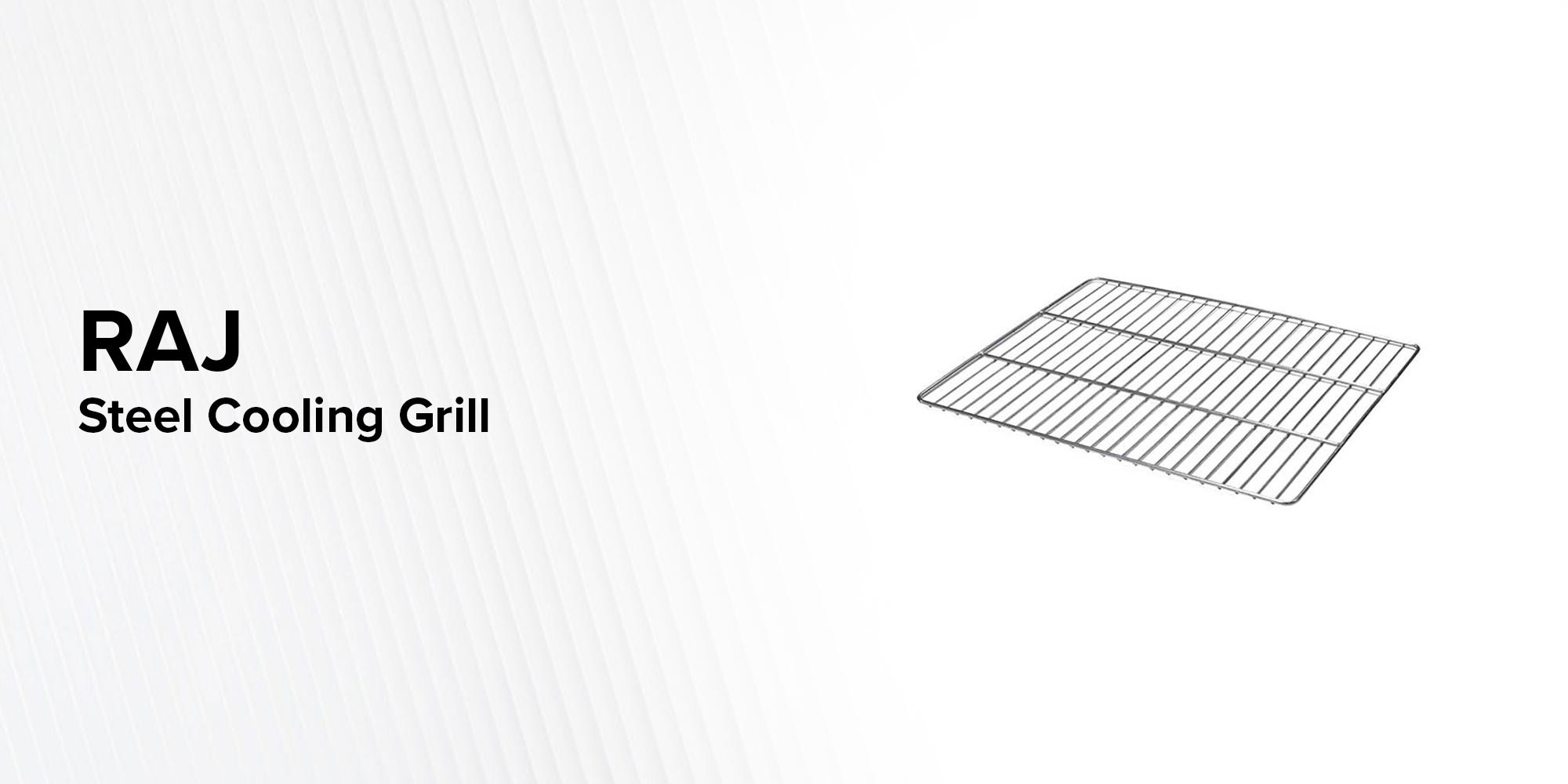 Steel Cooling Grill Silver 60x40cm