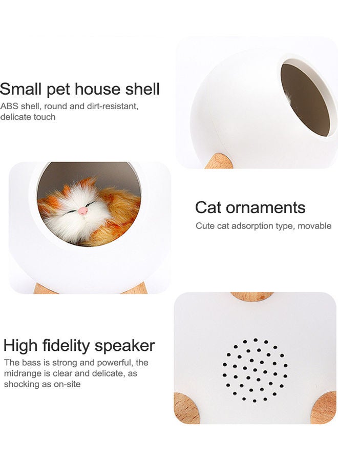Mini Pet House Night Light Pink