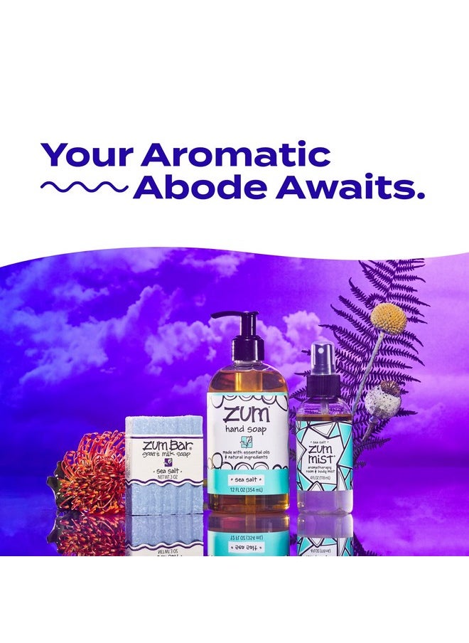 Zum Indigo Wild Mist Room & Body Spray - Aromatherapy Essential Oil Spray - Natural Body Mist & Room Spray - Patchouli Scent - 4 fl oz