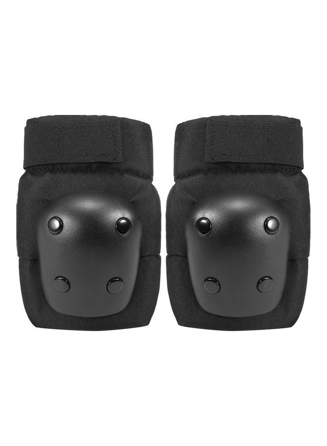 Pack of 6 Kids/Adults Knee,Elbow and  Wrist Pads Sport Protective Gear Set for Cycling Skateboard Roller Skating M 25x7x18cm