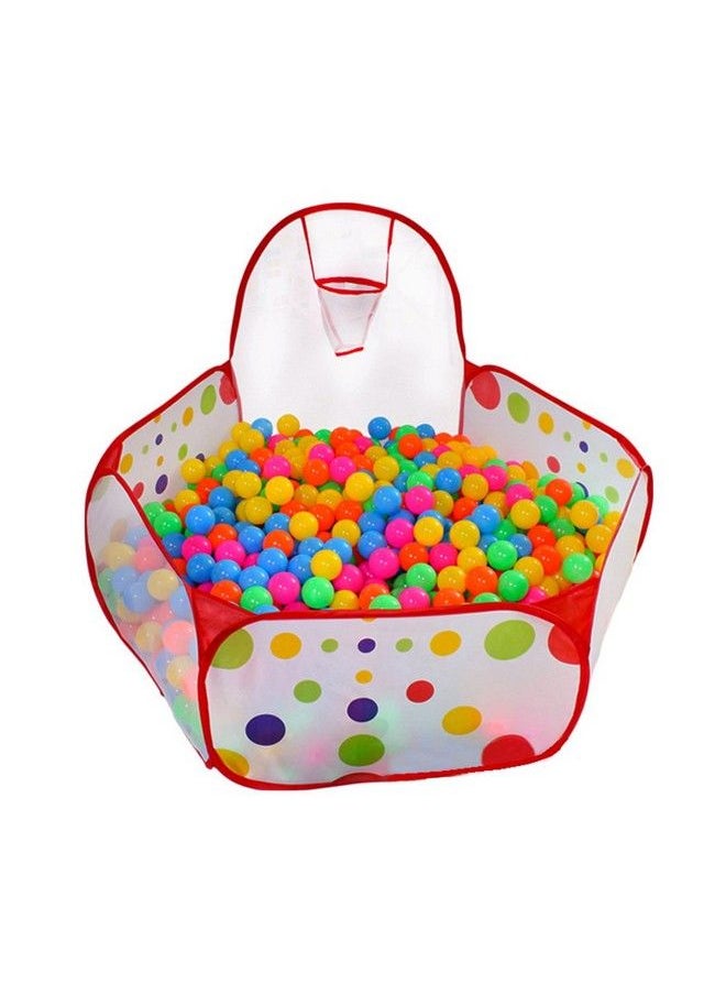 Ball Pit Play Tent With Basketball Hoop For Kids Toddlers Outdoor Indoor Play 4 Ft/120Cm (Balls Not Included)