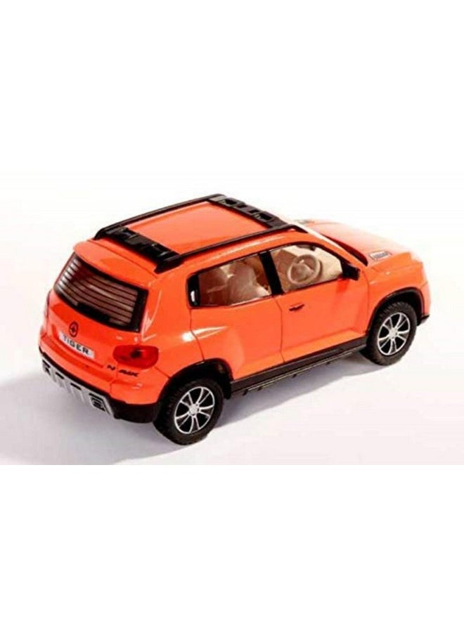 Centy Toys Plastic Tiger Suv Pull Back Car (Multicolour), Kid