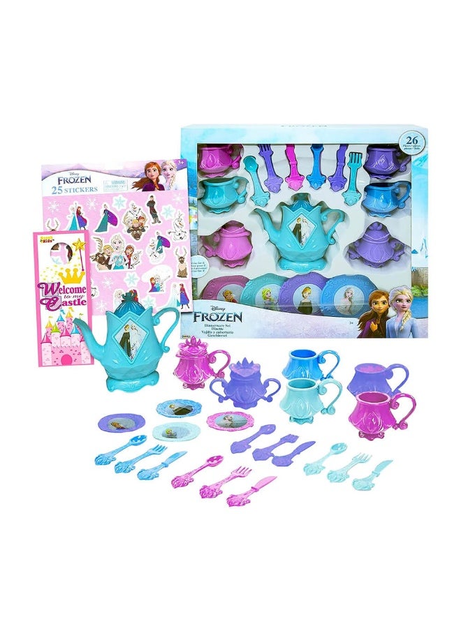 Disney Frozen 2 Franchise Dinnerware Set (26 Pieces)