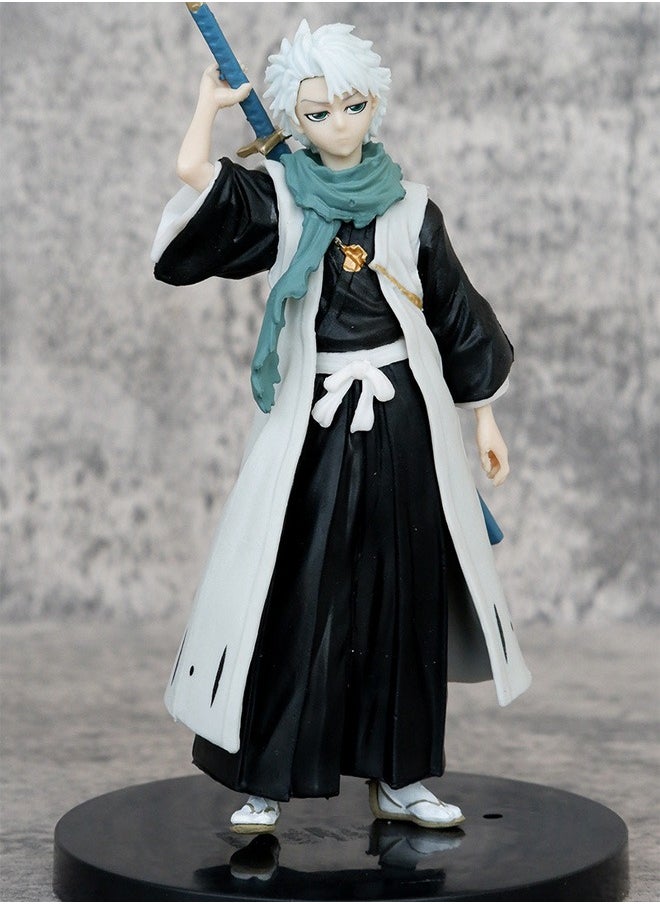 BLEACH Hitsugaya Winter Lion Action Figure Decorative Resin Sculpture Home Decor Statue, Art Figurine Home Ornament Decoration for Office, Living Room, Bedroom, Book Shelf, TV Cabinet, Desktop