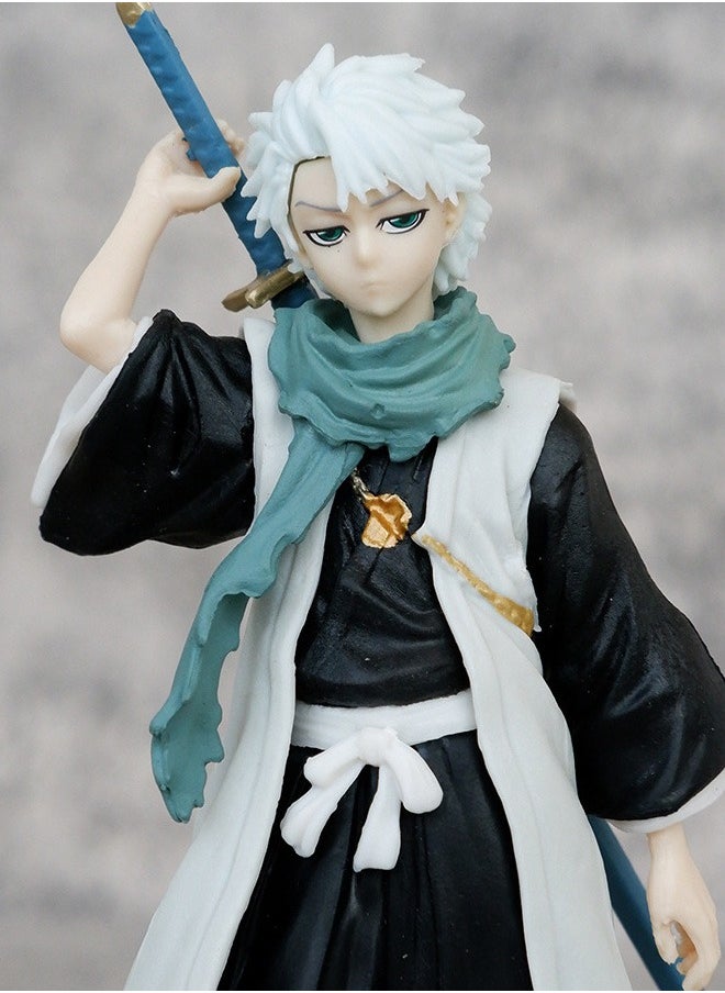 BLEACH Hitsugaya Winter Lion Action Figure Decorative Resin Sculpture Home Decor Statue, Art Figurine Home Ornament Decoration for Office, Living Room, Bedroom, Book Shelf, TV Cabinet, Desktop
