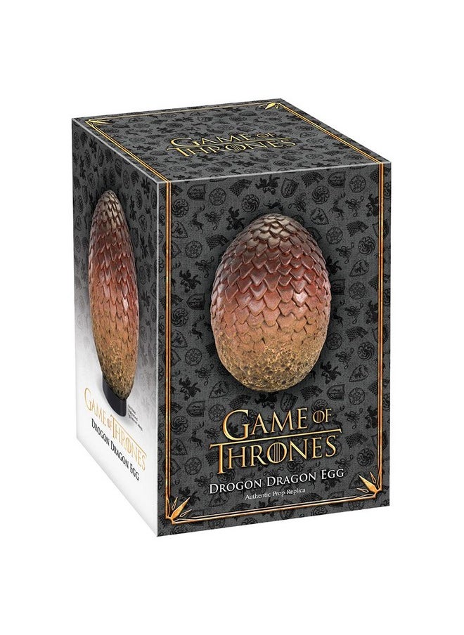 The Noble Collection Game of Thrones Drogon Egg ( Red )