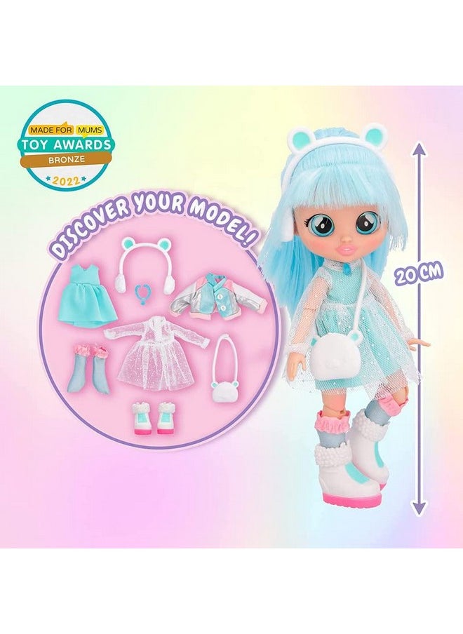 Toy Garrage BFF Kristal Fashion Doll with 9+ Surprises Including Outfit and Accessories for Fashion Toy, Girls and Boys Ages 4 and Up, 7.8 Inch Doll (Kristal)