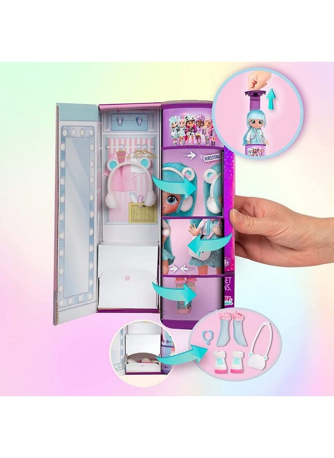 Toy Garrage BFF Kristal Fashion Doll with 9+ Surprises Including Outfit and Accessories for Fashion Toy, Girls and Boys Ages 4 and Up, 7.8 Inch Doll (Kristal)